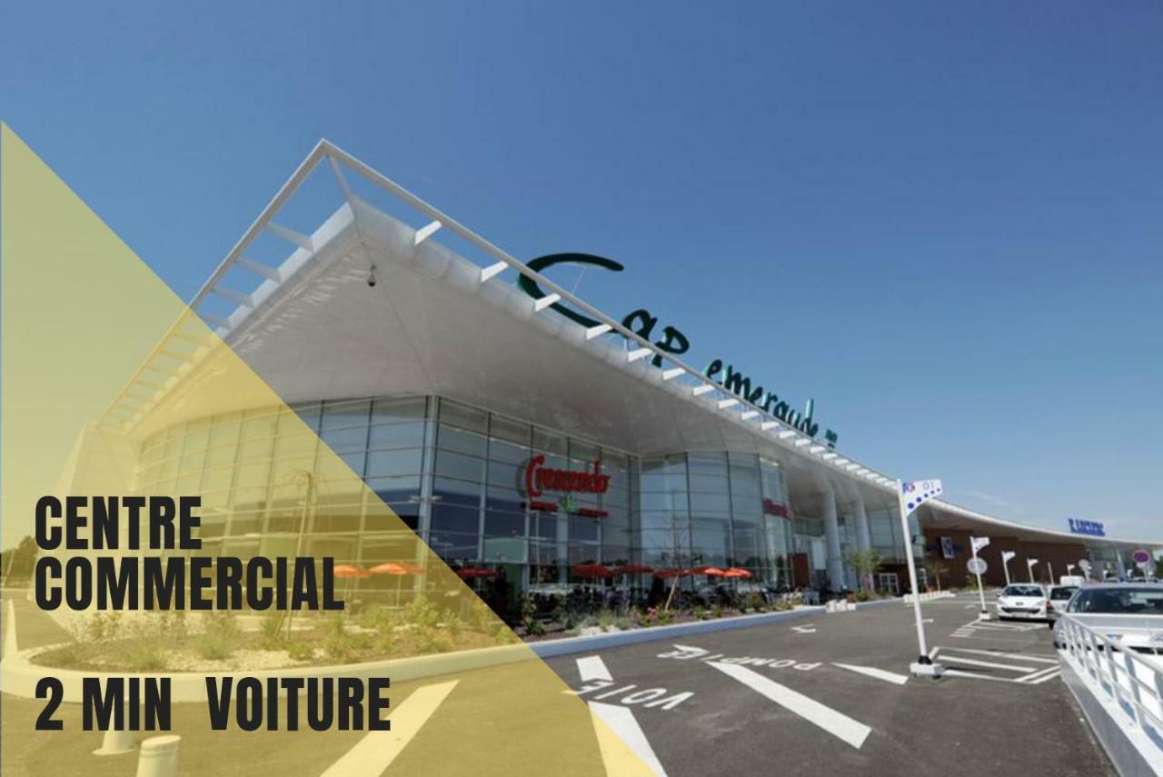 בורג-אן-ברס Legend- Parking Prive Gratuit- Terrasse Privee- Wifi - Convert - Alimentec מראה חיצוני תמונה